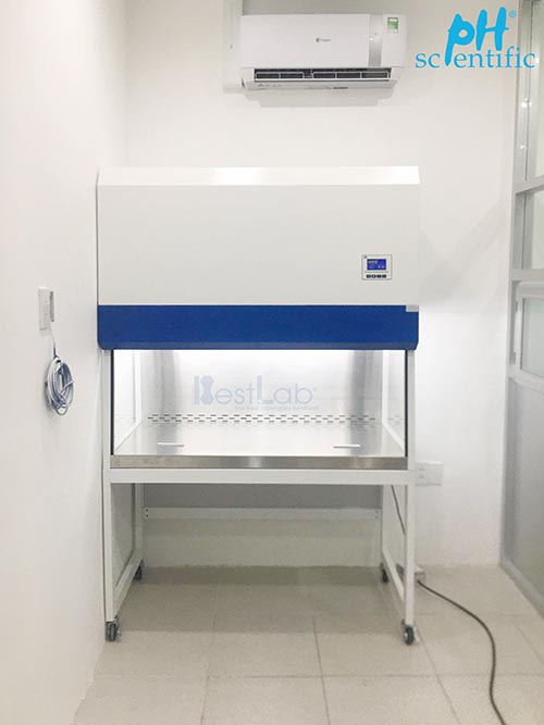TỦ THAO TÁC PCR CHO PHÒNG LAB VI SINH